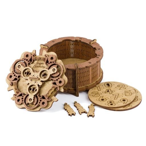 Birthday Cake Gift Puzzle Box 20