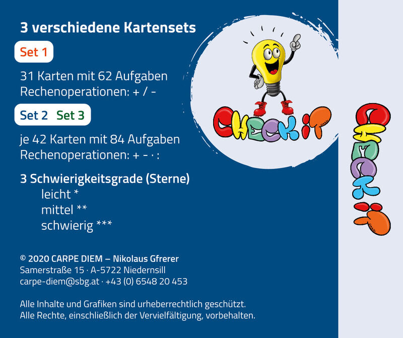 Check It Fortgeschritten Blau 4