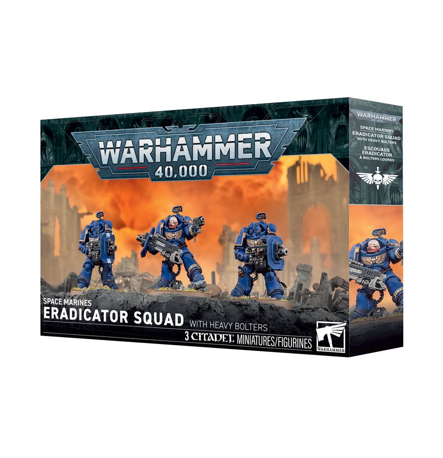 SPACE MARINES: EARDICATORTRUPP MIT SCHWEREN BOLTER (48-110)