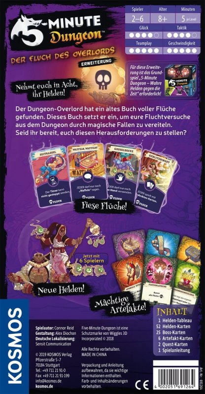 5 Minute Dungeon Erweiterung 2 1