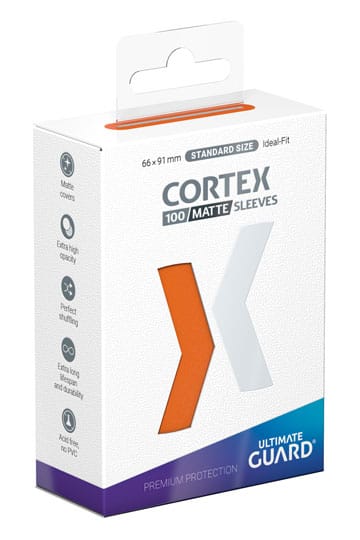cortex sleeves matte orange