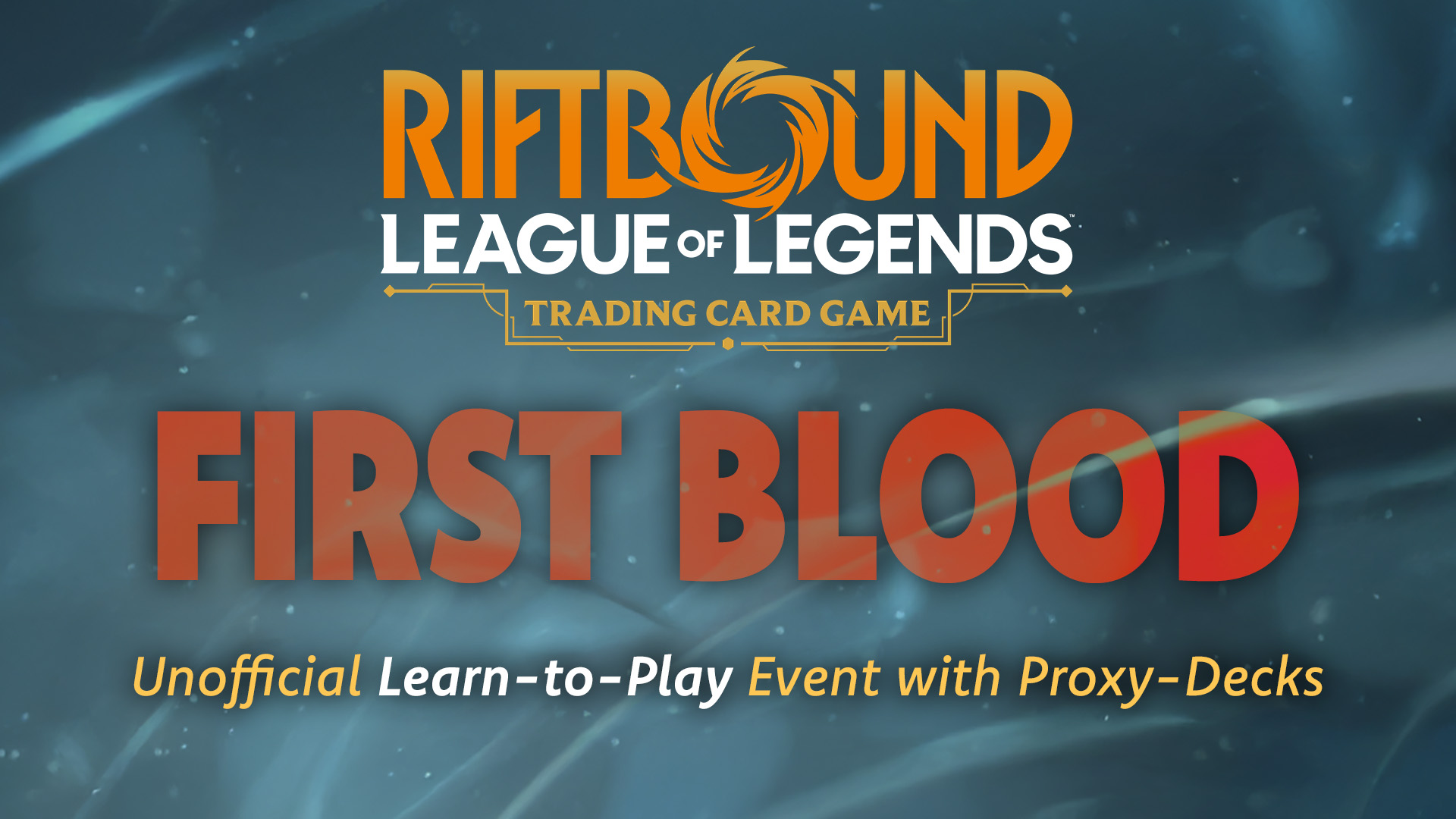 Riftbound - "First Blood" Learn-To-Play Event