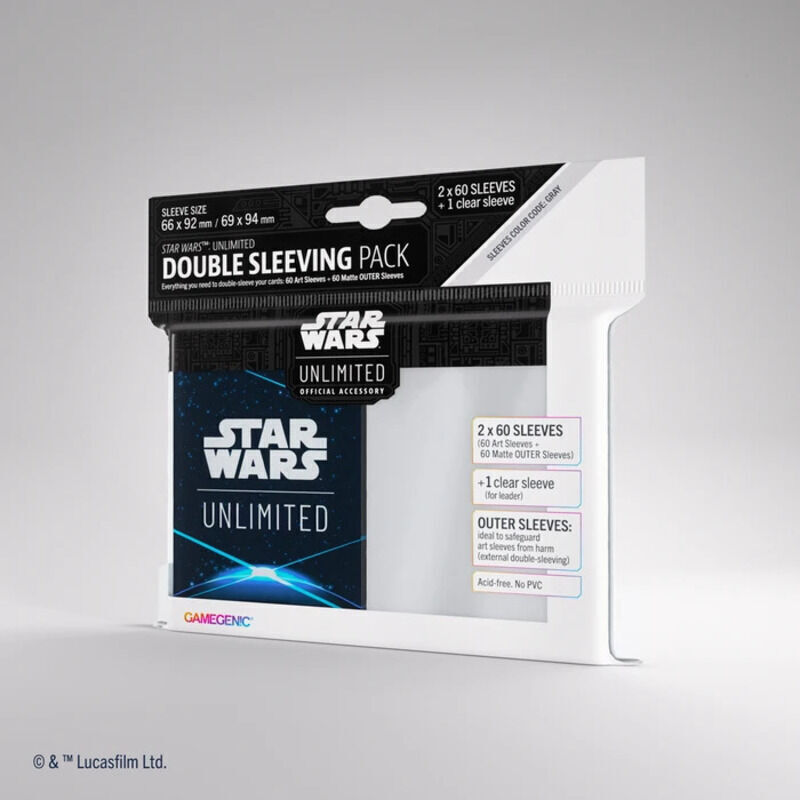 Star Wars Unlimited Double Art Sleeves Space Blue 1