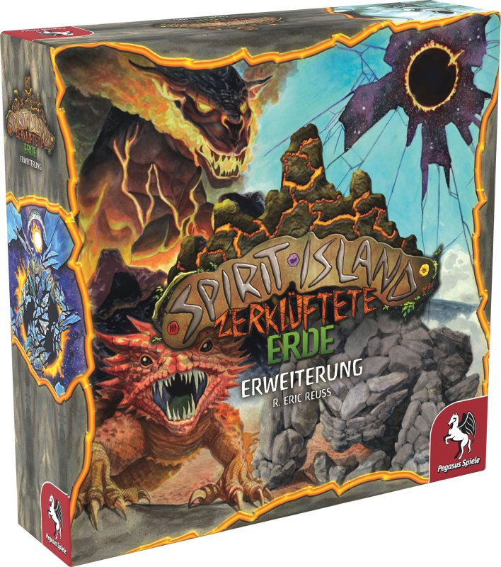Spirit Island Zerkluftete Erde Erweiterung
