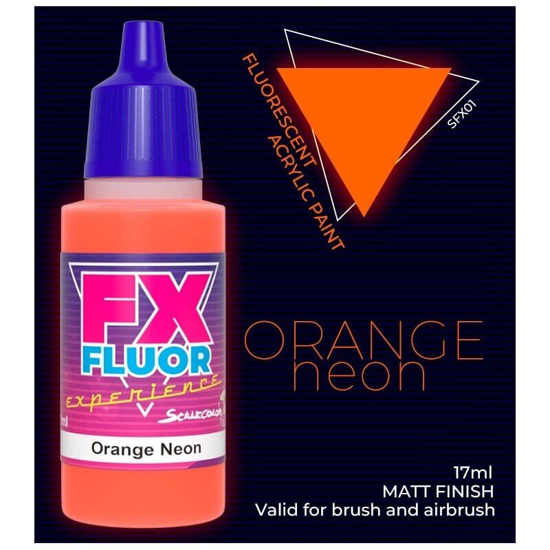 Scale Color Orange Neon 17 Ml 1 1
