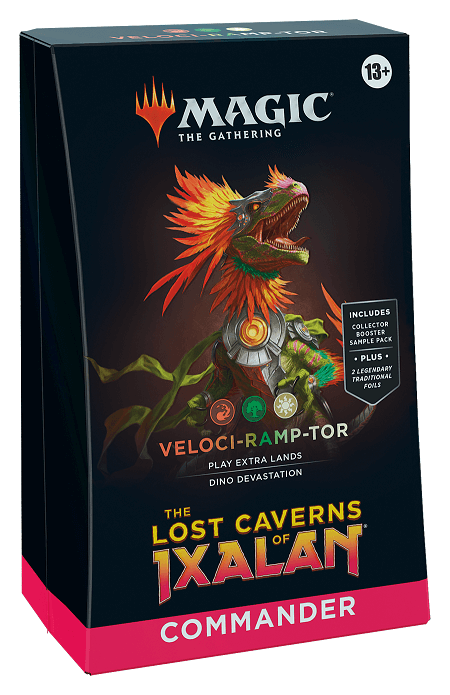 The Lost Caverns Of Ixalan Commander Deck Veloci Ramp Tor Eng