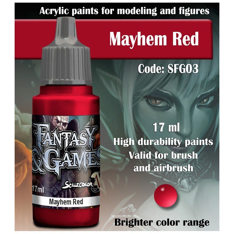 Scale Color Mayhem Red 17 Ml