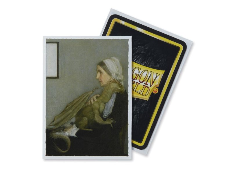 5706569120177 Dragon Shields Art Sleeves Classic Whistlers Mother 100 Optik