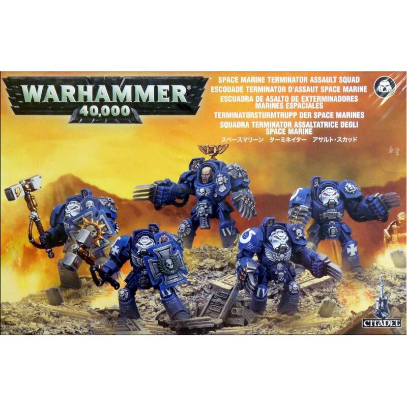 Space Marine Terminator Sturmtrupp 5 Mann 48 34