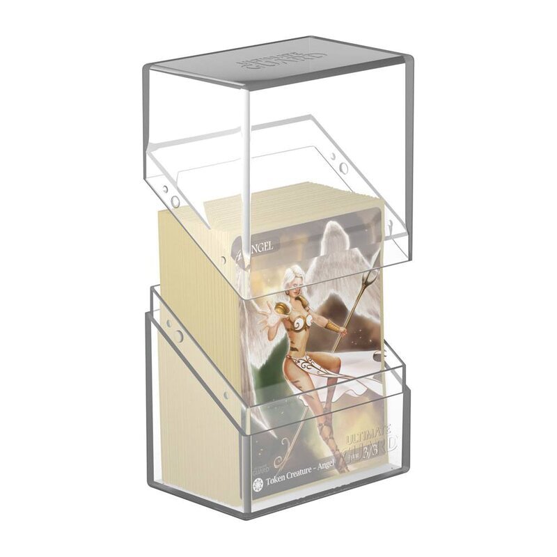 Ultimate Guard Boulder Deck Case 60 Standardgroesse Transparent 3