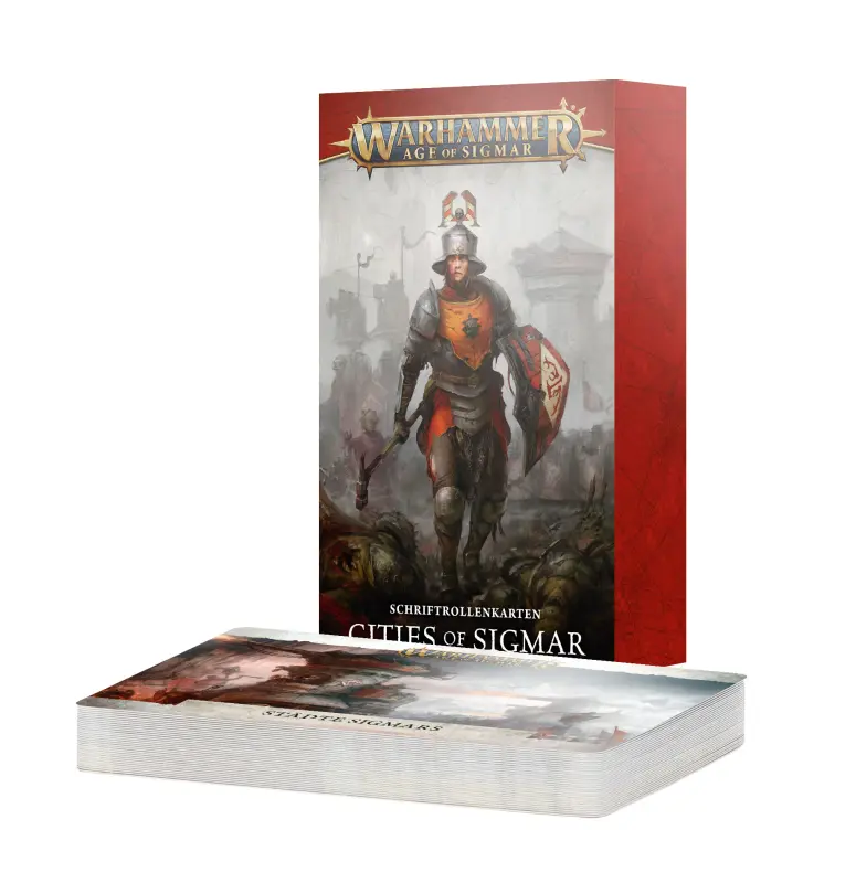 SCHRIFTROLLENKARTEN:CITIES OF SIGMAR DEU (86-48)