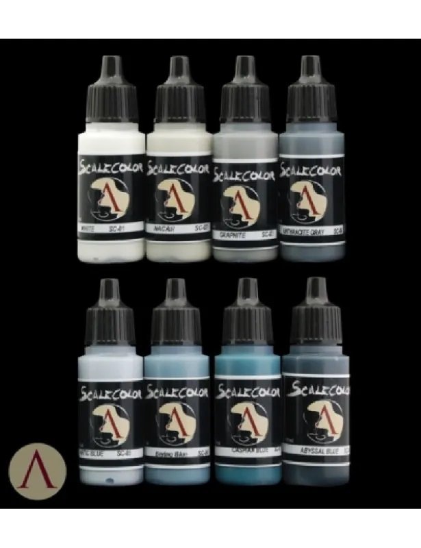 Non Metallic Metal Paint Set Steel 8X17Ml 2