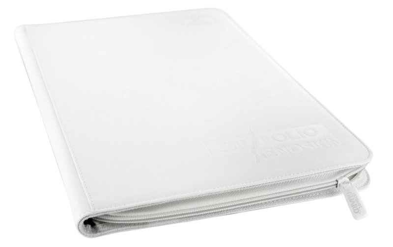 9 Pocket Zipfolio Xenoskin Weiss White
