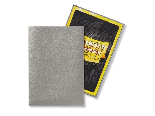 Dragon Shield Japanese Matte Silver 60 2 5
