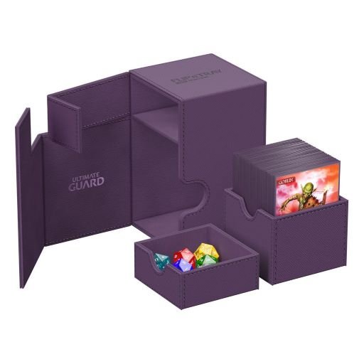 Ultimate Guard Flip N Tray 100 Xenoskin Monocolor Violett 40