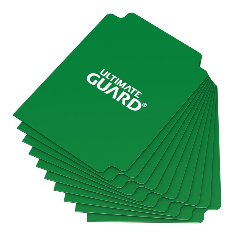Ultimate Guard Card Dividers Standard Size Gr N Green