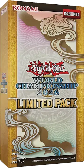 YGO - Limited Pack: World Championship 2026 Booster Display (10 Boosters) - EN