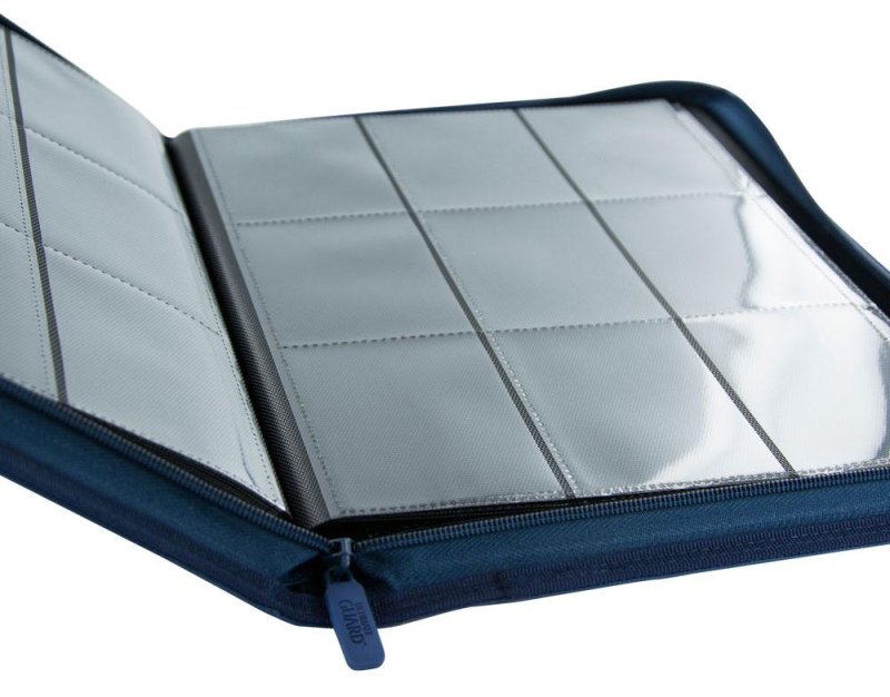 9 Pocket Zipfolio Xenoskin Blau Blue 2