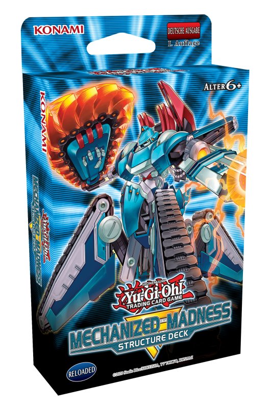 Structure Deck Mechanized Madness Yu-Gi-Oh! Deutsch