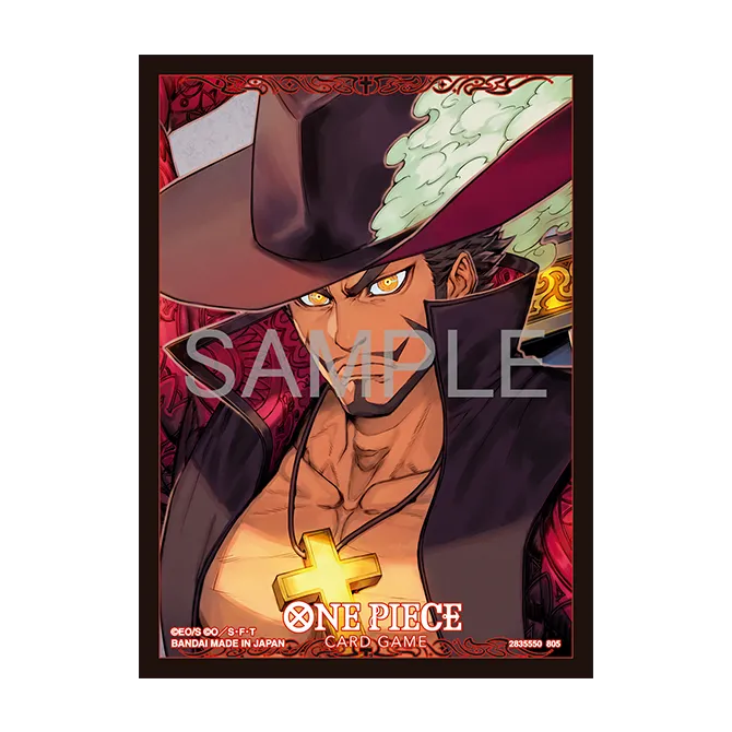 One Piece Card Game Official Sleeves - Dracule Mihawk