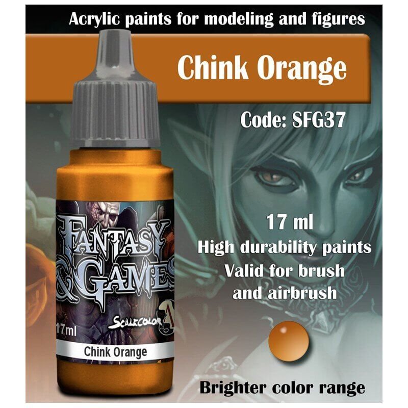 Scale Color Chink Orange 17 Ml 1 1