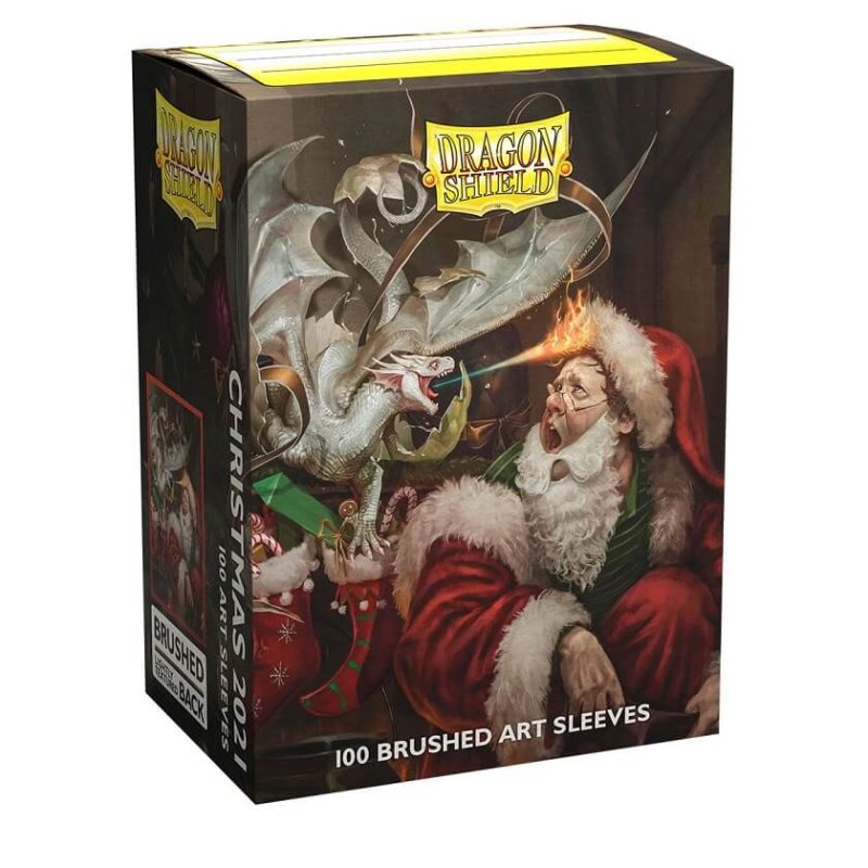 Dragon Shield Art Sleeves Christmas Dragon 2021 1 1