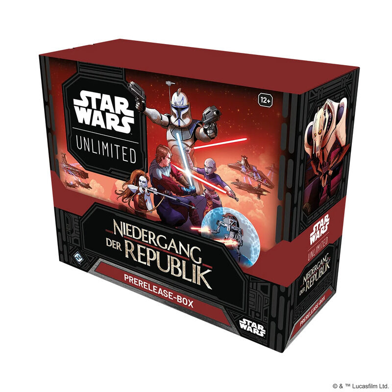 Star Wars: Unlimited – Niedergang der Republik Prerelease Box (DEU)