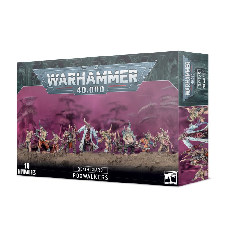 Warhammer 40K Death Guard Poxwalkers