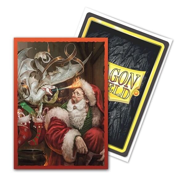Dragon Shield Art Sleeves Christmas Dragon 2021 2 1