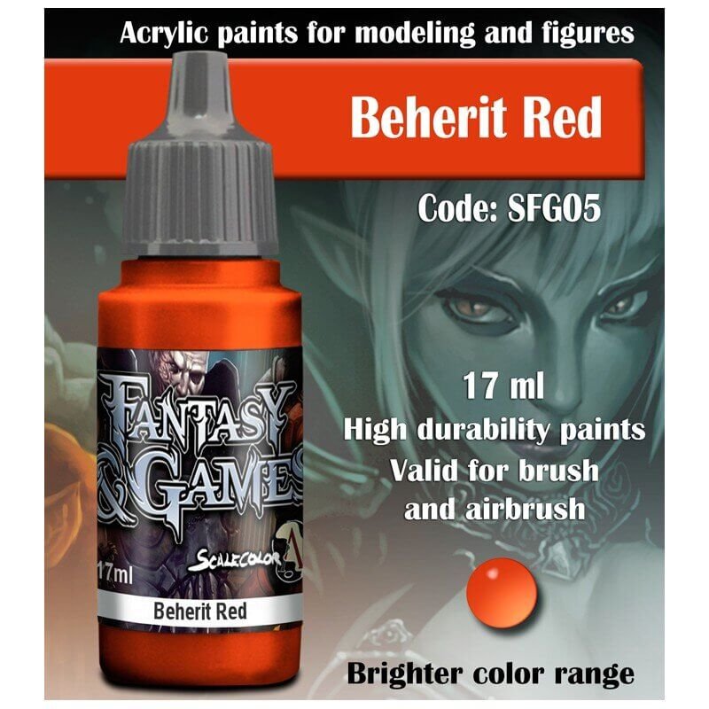 Scale Color Beherit Red 17 Ml 1 1