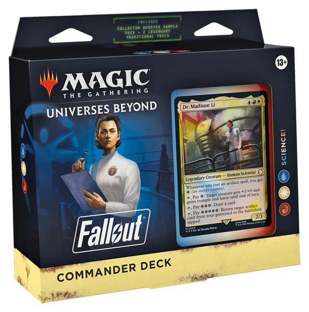 Fallout Commander Deck Science Eng