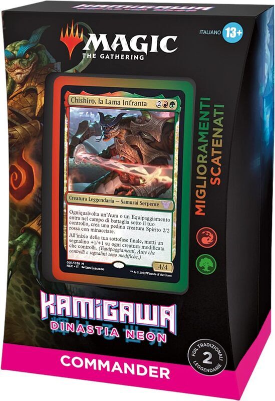 Kamigawa Neon Dynasty Commander Upgrades Unleashed Ita 1