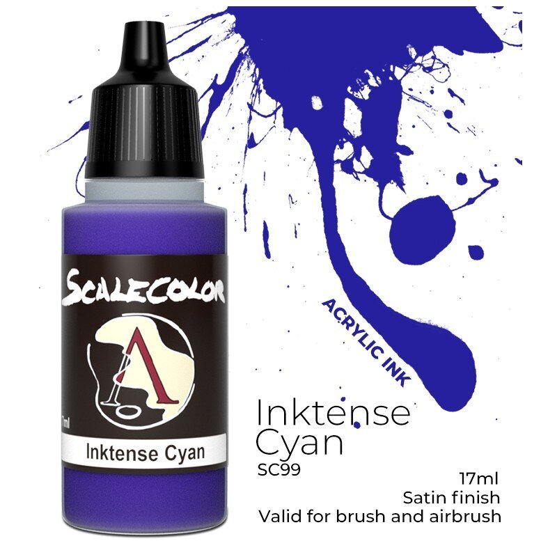 Scale Color Inktense Cyan 17 Ml