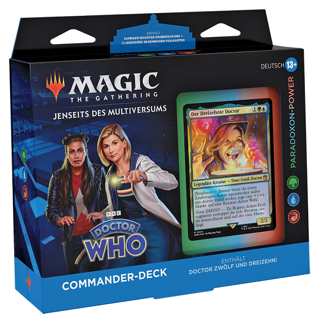 Doctor Who Commander Deck Paradoxon Power Deu