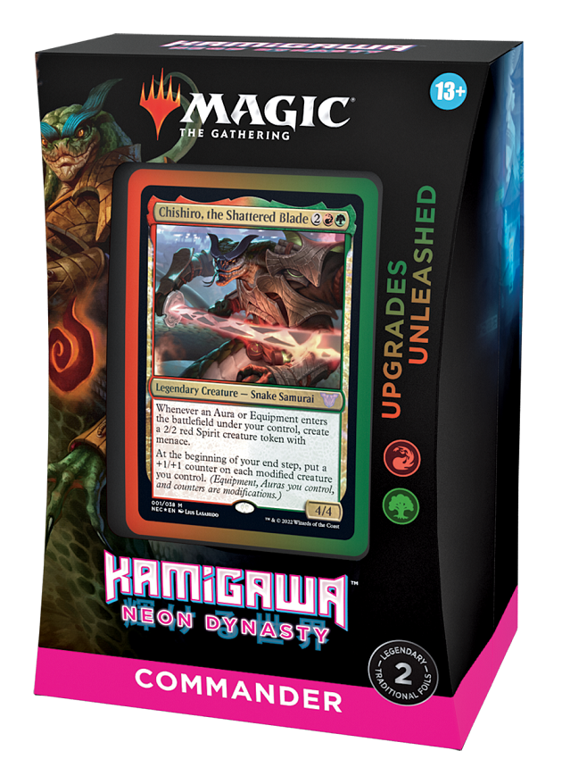 Upgrades Unleashed Commander Kamigawa Neon Dynasty Englisch