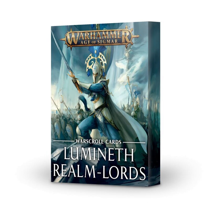 Schriftrollenkarten Lumineth Realm Lords Deutsch