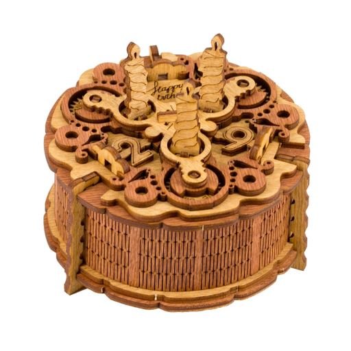 Birthday Cake Gift Puzzle Box 10