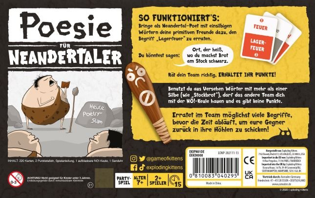 Poesie Fuer Neandertaler 20
