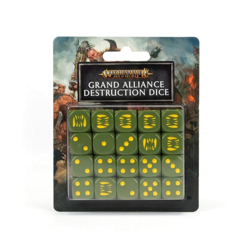 Grand Alliance Destruction Dice Set 80 23 1