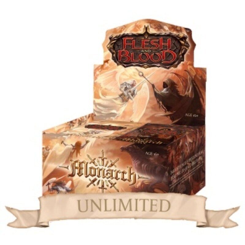 Flesh Blood Tcg Monarch Unlimited Display 24