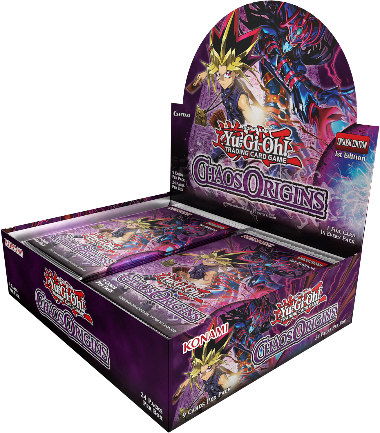 YGO - Chaos Origins Booster Display (24 Boosters) - EN