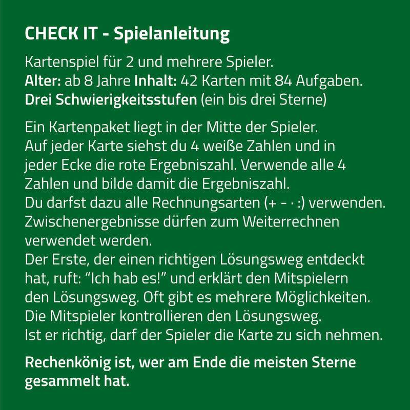 Check It Profi Gruen 50