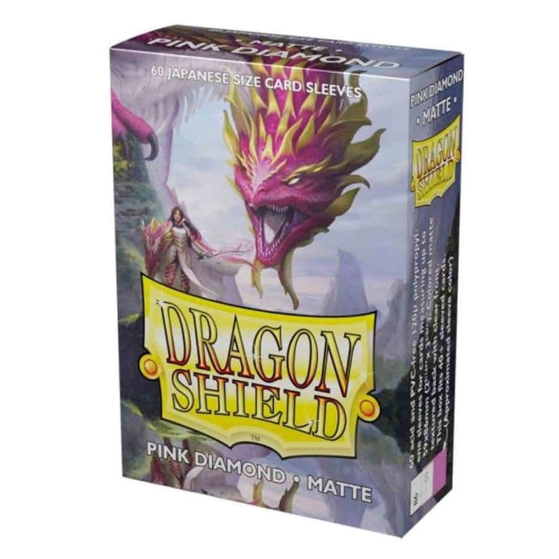 Dragon Shield Japanese Matte Pink Diamond 60 1