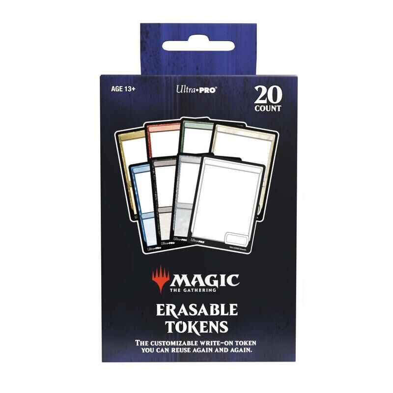 Ultra Pro Erasable Tokens For Magic The Gathering