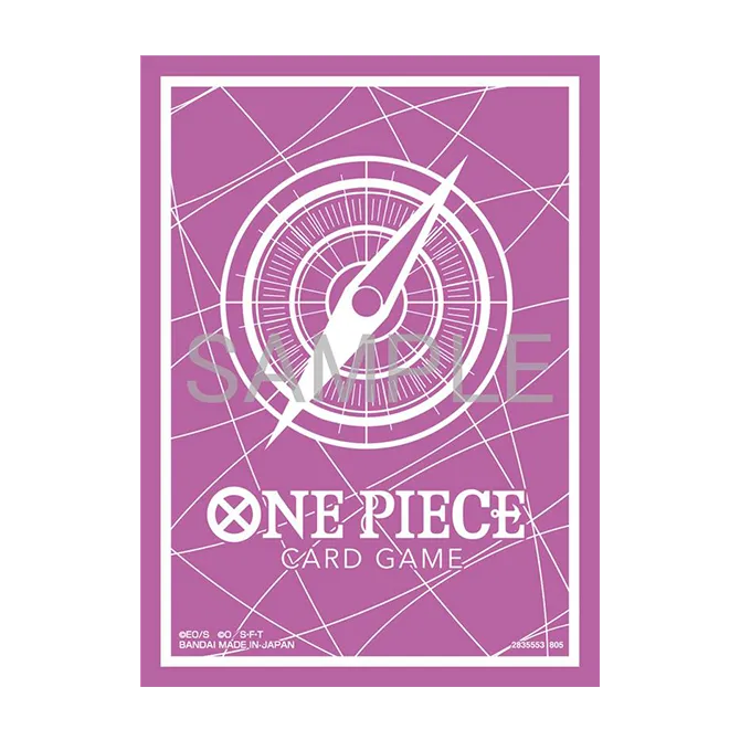 One Piece Card Game Official Sleeves - Standard Purple