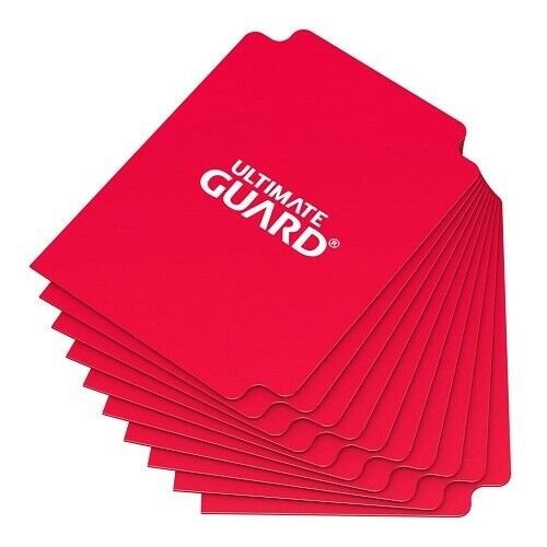 Ultimate Guard Card Dividers Standard Size Red Rot