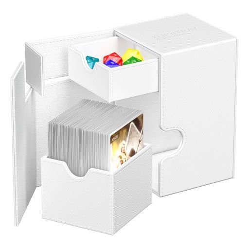 Ultimate Guard Flip N Tray 100 Xenoskin Monocolor Weiss 50