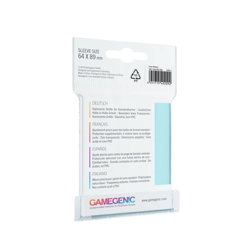 Gamegenic Inner Sleeves 2