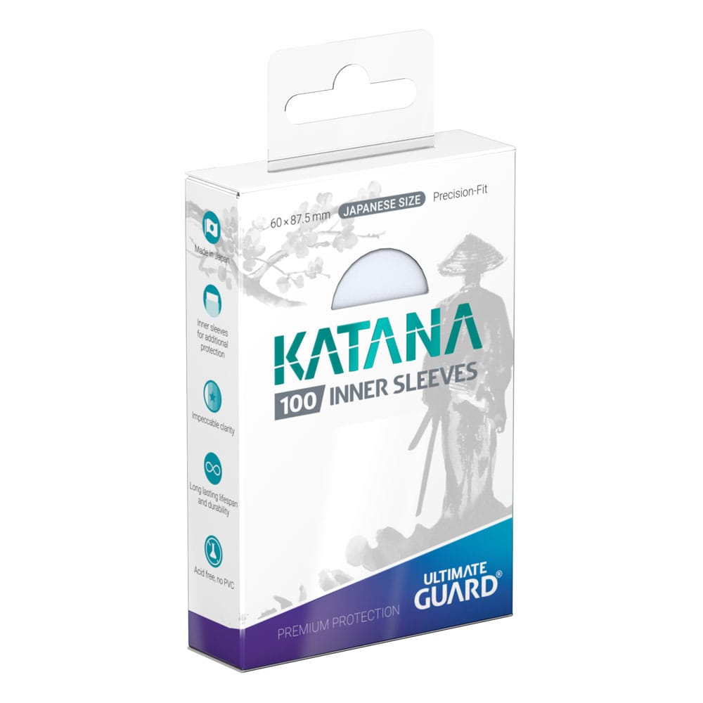 Katana Inner Sleeves Japanese Size Transparent 100