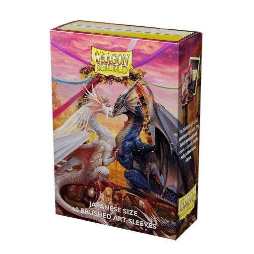 Dragon Shield Japanese Brushed Art Sleeves Valentine Dragons 2023 60 10